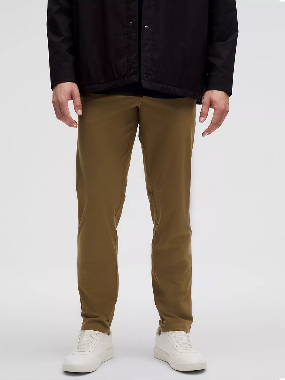 lululemon athletica Slim Chinos in Olive Drab